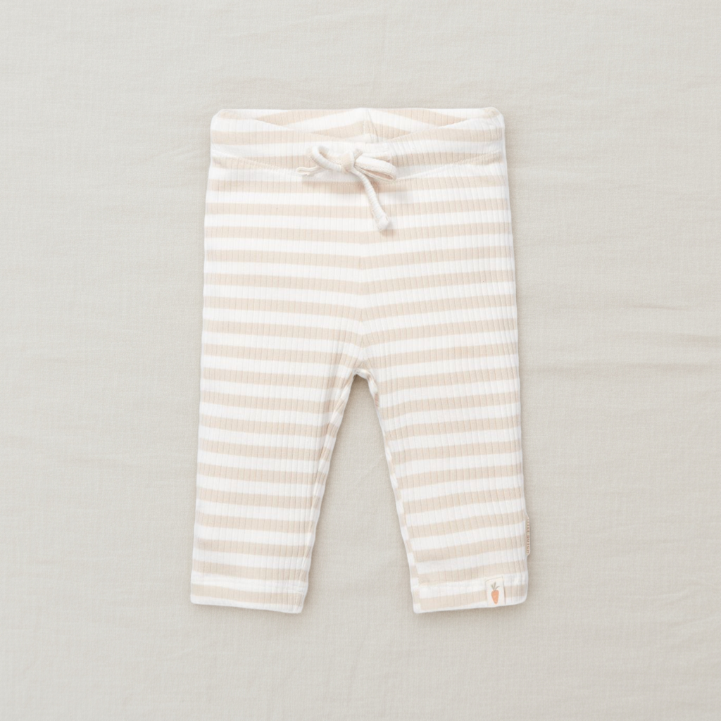 Little Dutch Babyhose Stripe Sand/White in Sand und Weiß