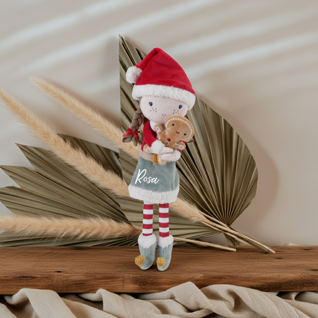 Cuddly Doll Rosa Christmas 35 cm – from 12 months